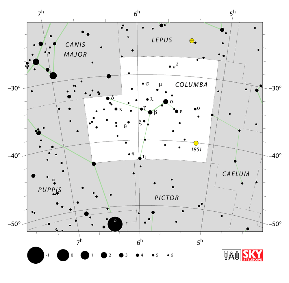 Mapa souhvězdí Mapa souhvězdí