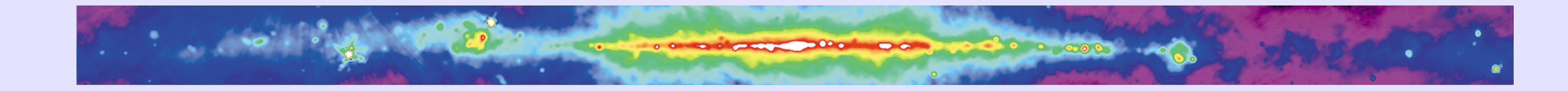 Rádiové kontinuum (408 MHz).