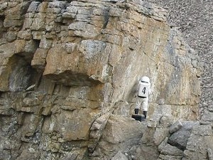 Markus na skále Devo Rock.