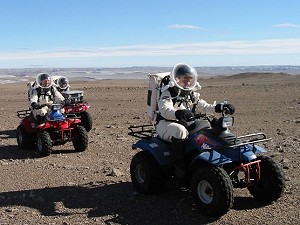 Markus, Nell a Shannon na ATV.