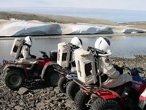 Na ATV u jezera Trinity.